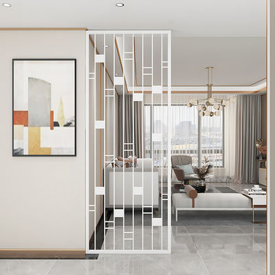 Customized Decorative Metal Panels Home Room 304 Metal Screen Partition Divider
