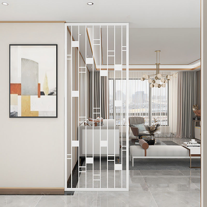 Customized Decorative Metal Panels Home Room 304 Metal Screen Partition Divider