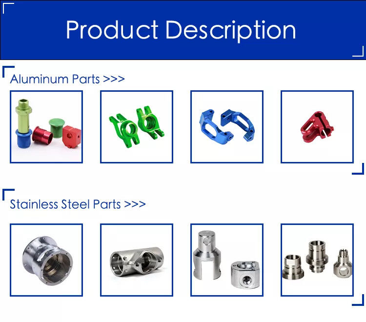 Auto CNC Turning Machined Parts Stainless Steel Aluminum Alloy OEM ODM