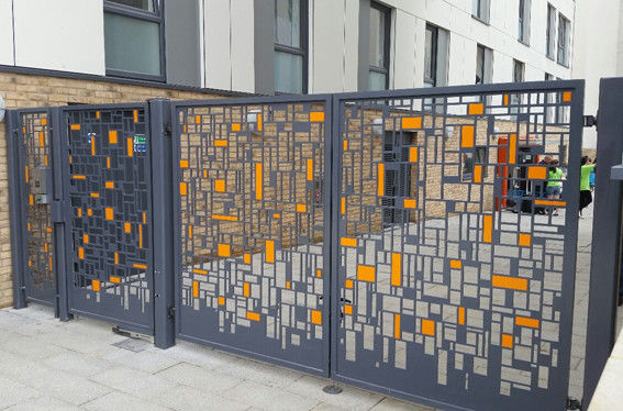 Stainless Steel Screen Partition Room Dividers Contemporary Indoor Metal Divider