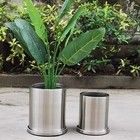 High Durability Customizable Stainless Steel Flowerpot Easy Maintenance