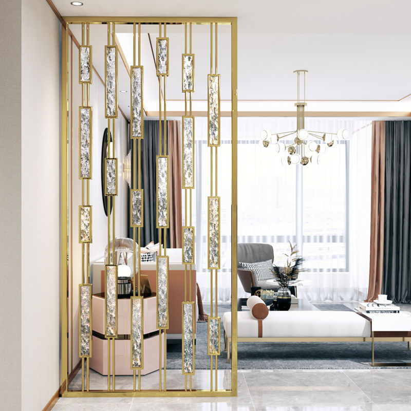 Stainless Steel Metal Room Dividers - Screen Partition for Indoor Decoration